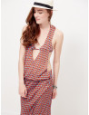 ROBE PAREO MANDARINE