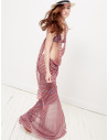 ROBE PAREO MANDARINE